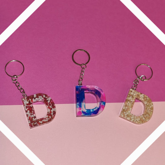 Porte clé lettre D