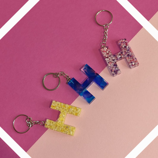 Porte clé lettre H
