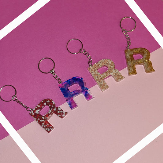 Porte clé lettre R