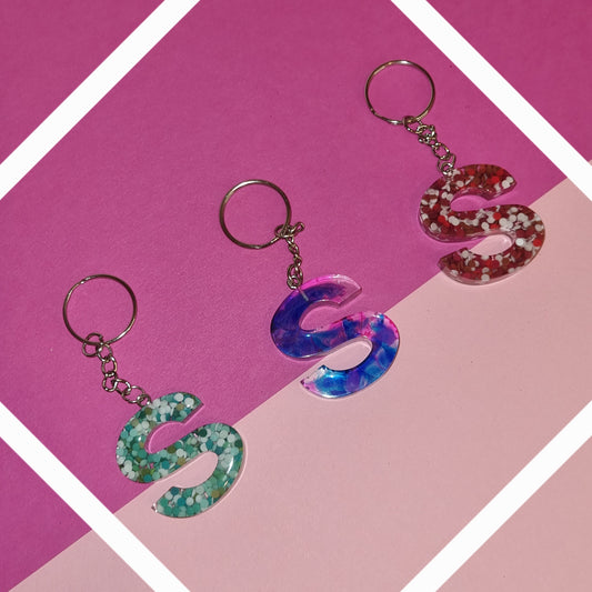 Porte clé lettre S
