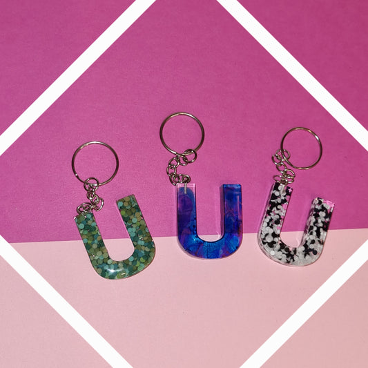 Porte clé lettre U