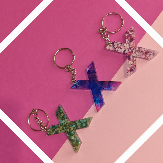Porte clé lettre X