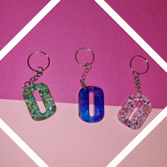Porte clé chiffre 0