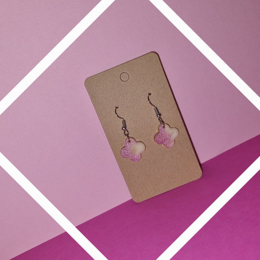 Boucle d’oreille Trèfle