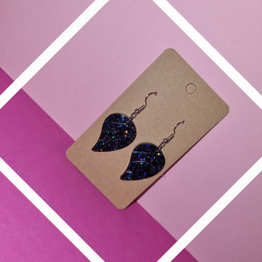 Boucle d’oreilles Feuille