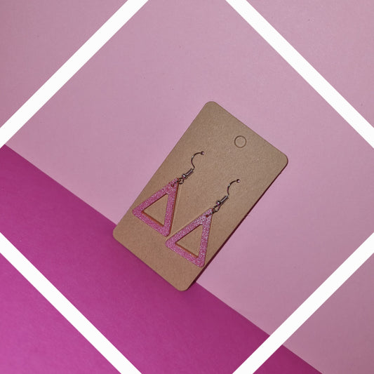 Boucle d’oreille Triangle moyen