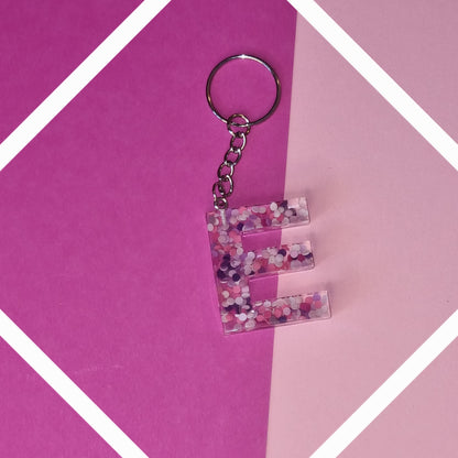 Porte clé lettre E