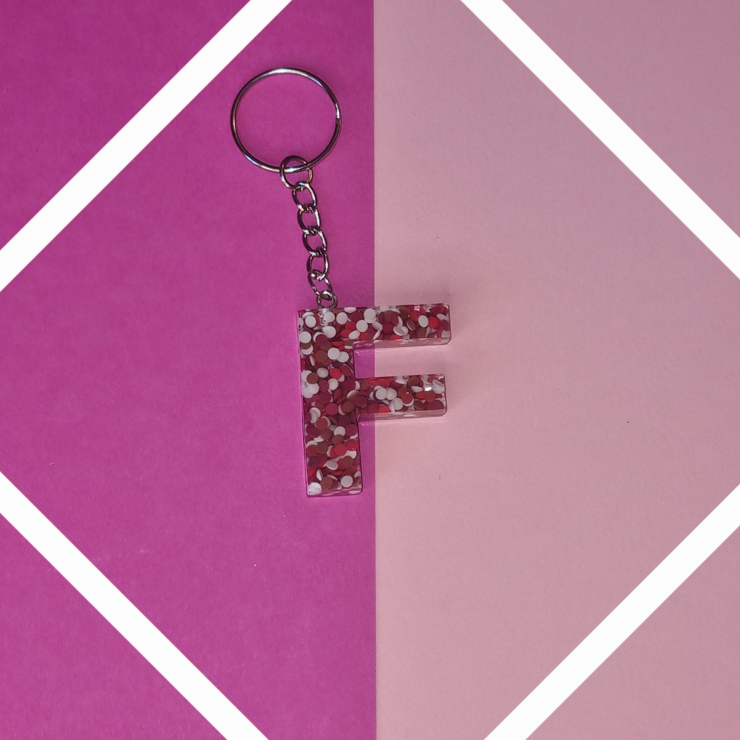Porte clé lettre F