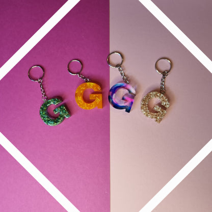 Porte clé lettre G