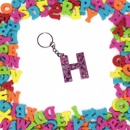 Porte clé lettre H