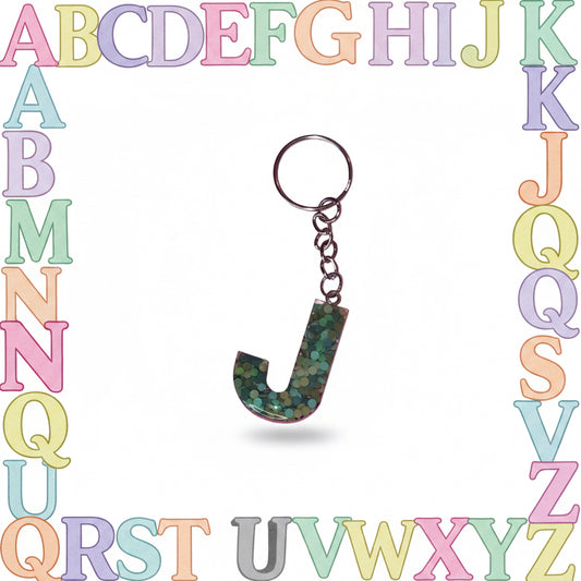 Porte clé lettre J