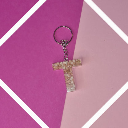 Porte clé lettre T