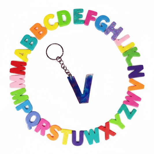 Porte clé lettre V