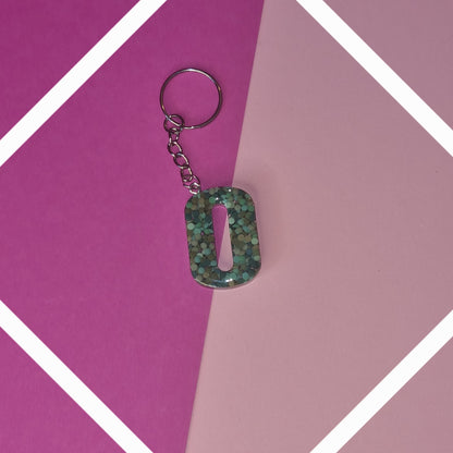 Porte clé chiffre 0