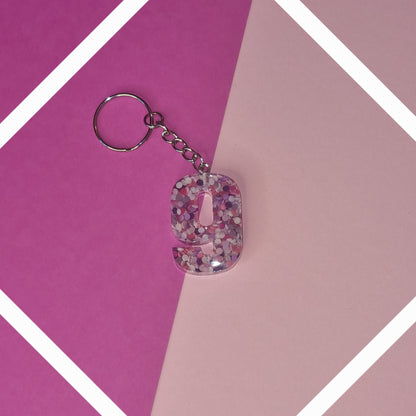 Porte clé chiffre 9